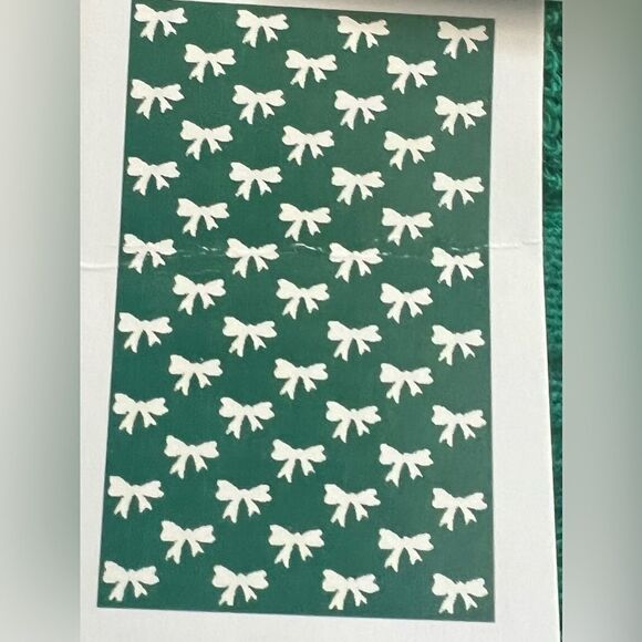 Cupcakes and Cashmere 6 Piece Green Cotton Bath Towel Set - Picture 3 of 5